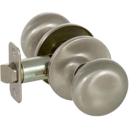 Saxon Series Grade 3 Privacy Knob Set- Satin Nickel